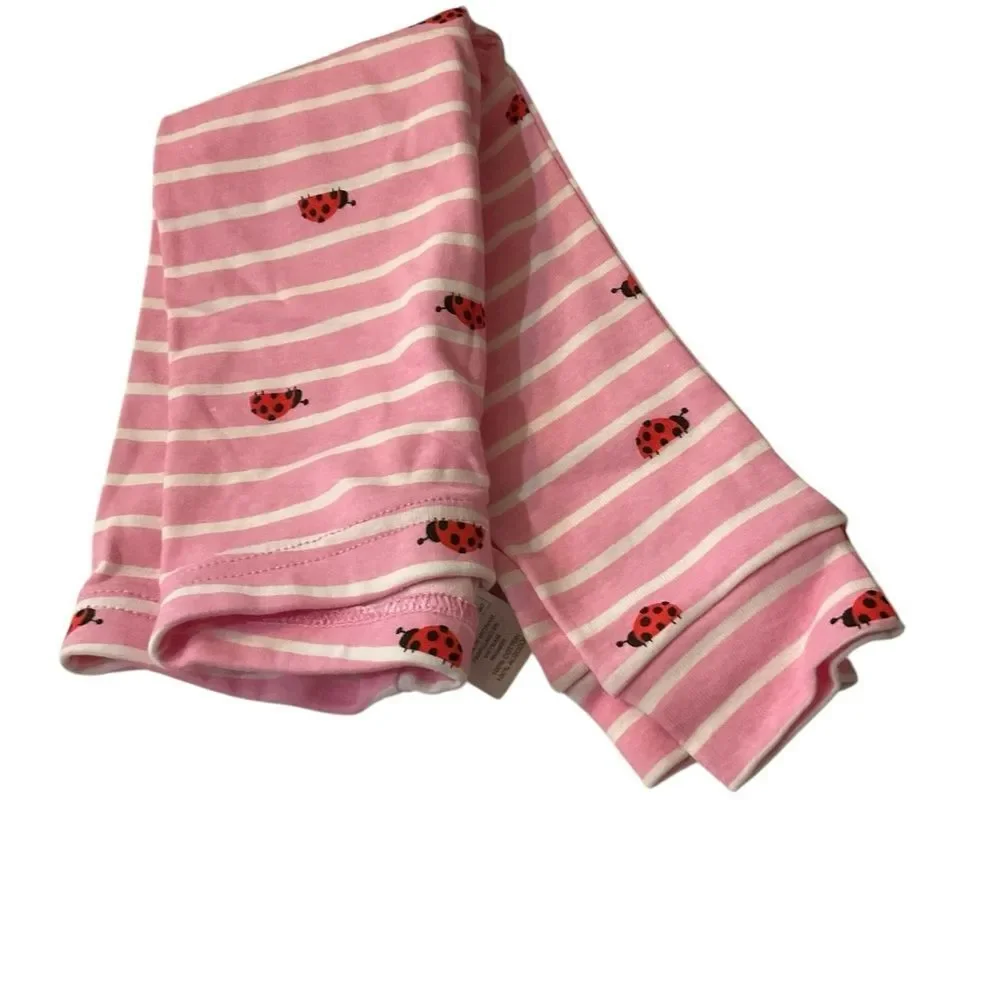 The Children's Place Pink and‎ Red Ladybug Pajama Set